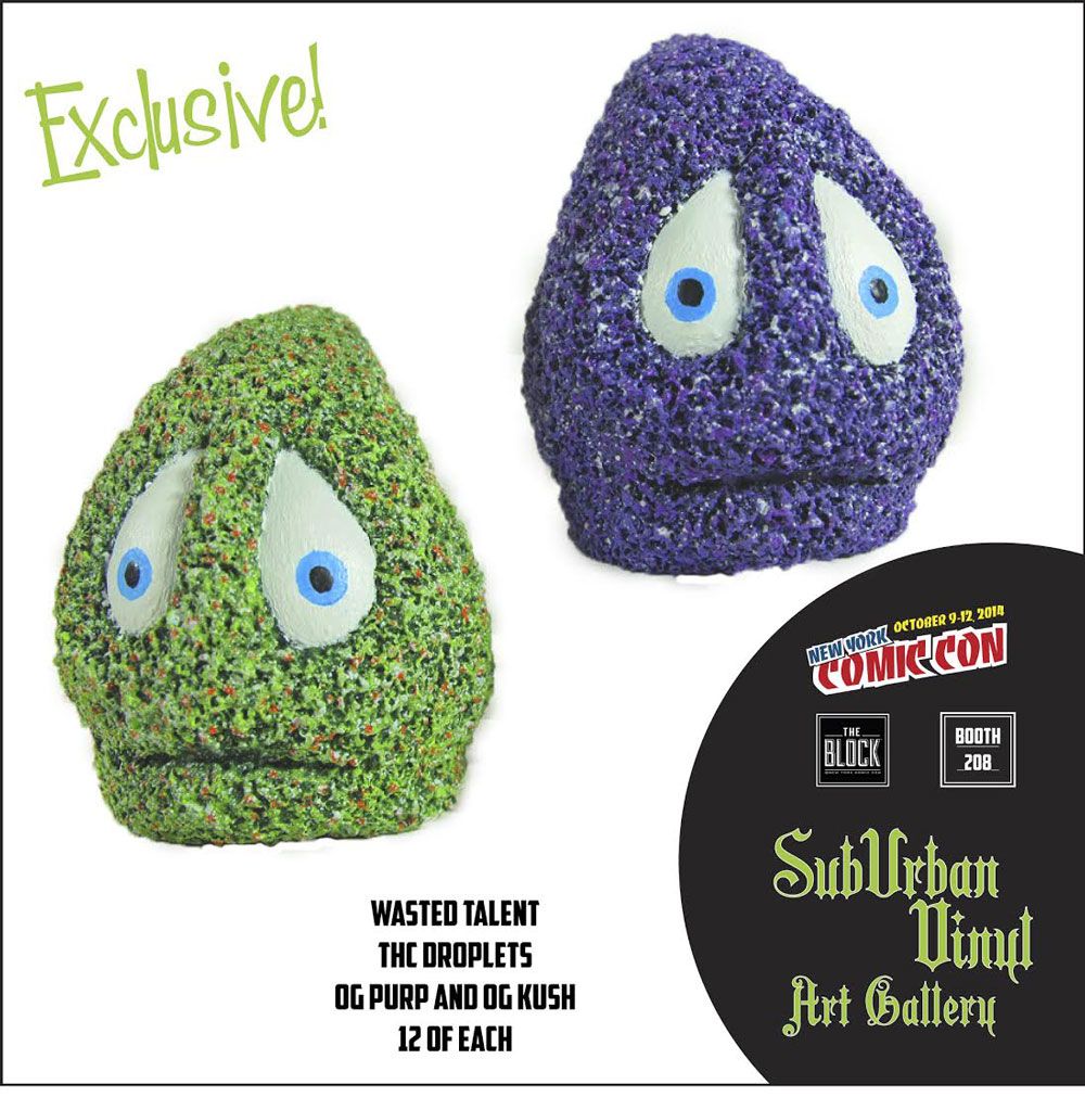 "THC Droplets" & "Odisseia" print NYCC 2014 exclusives from SubUrban